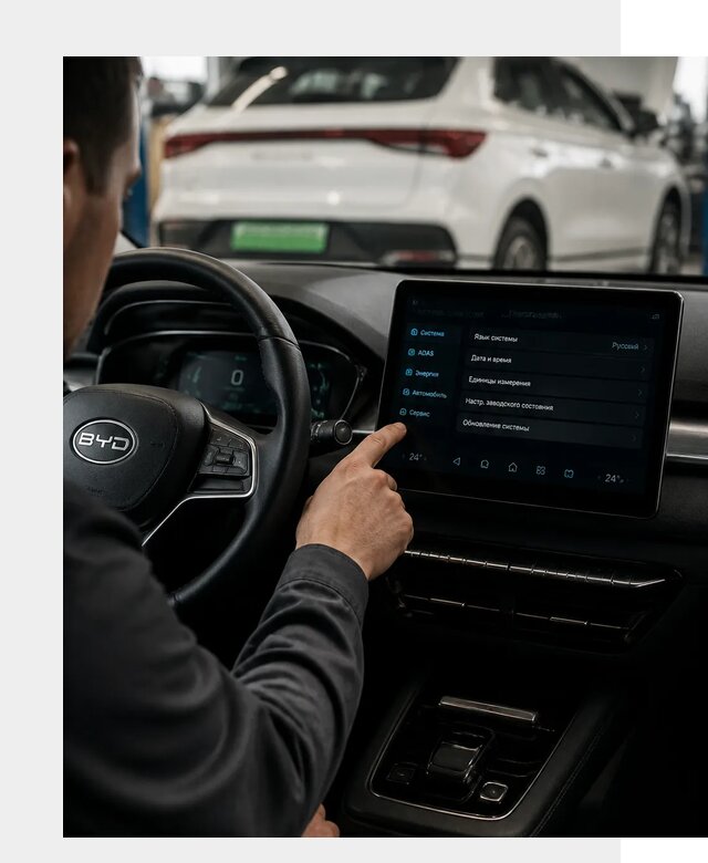 Русификация BYD E2 в Нижнеудинске от 15155 р. | ФастМобиль-Нжк под ключ